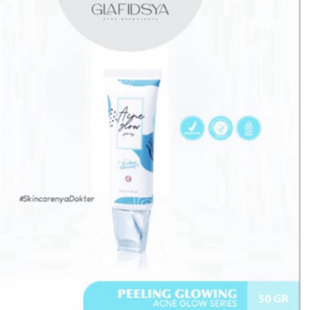 PEELING ACNE GLOWING 1 - (PEELING GLOWING 1) GLAFIDSYA MEDIKA