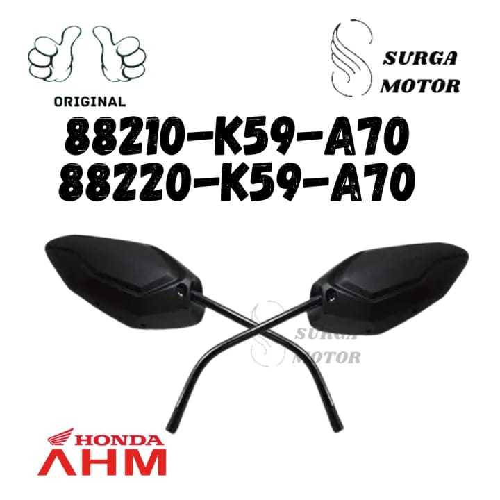 Kaca Spion New Vario 125 150 LED 2018 2019 2020 Set Sepasang KANAN KIRI Sepion Vario125 Vario150    