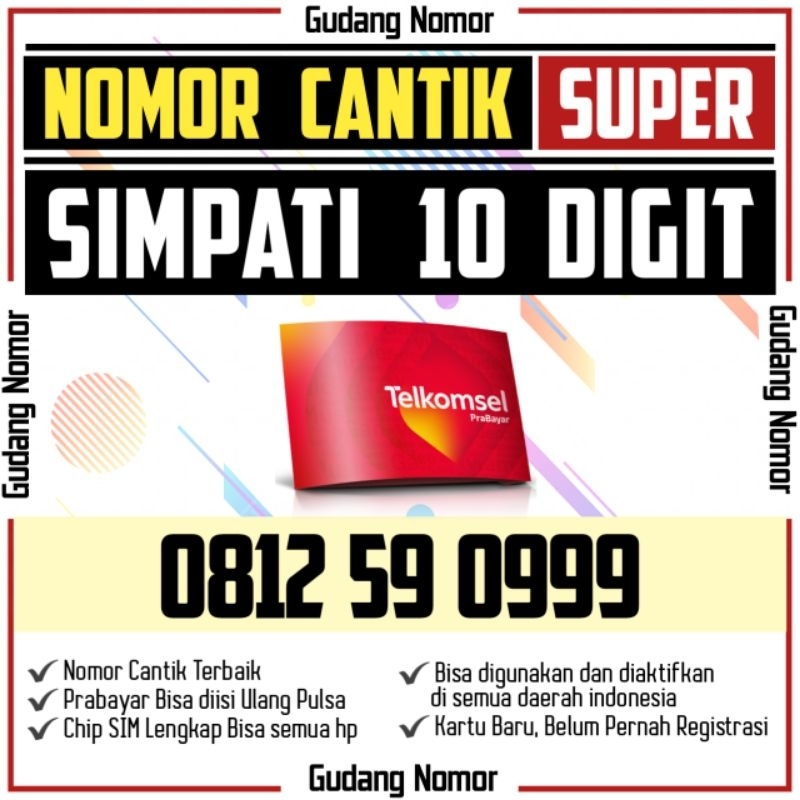 Nomor Cantik 10 Digit Simpati Telkomsel 99999 Telkomsell Cantik No Cantik Telkomsel Simpati Cantik N