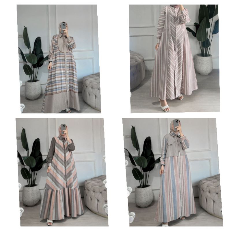 Dress Athaya/Dress bahan katun triset / sale dress athaya