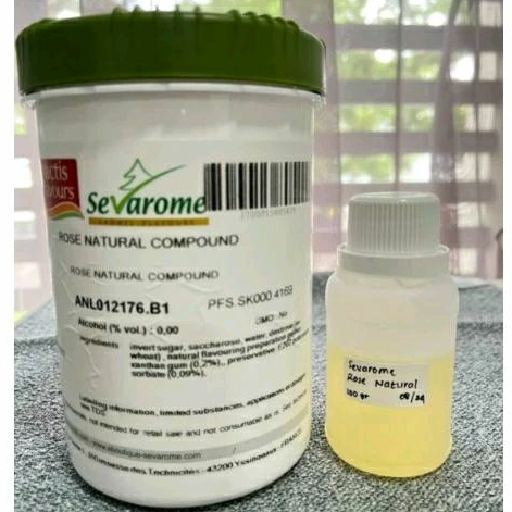 

Sevarome Flavour Paste Rose Natural 100gr Mawar Pasta