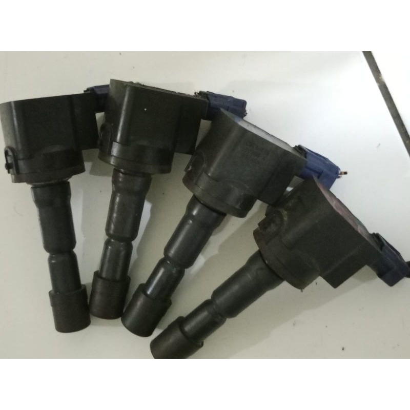 koil busi mobil Honda jazz RS(Harga/4pcs) tahun 2010 copotan original Jepang ex