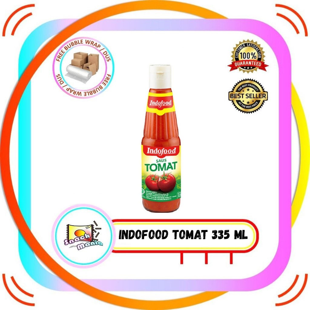 

Indofood Saus Tomat 335 ml Tomato Sauce