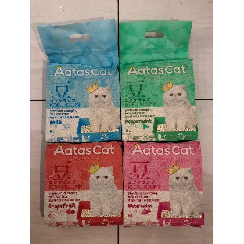 Tofu Soya cat litter AATAS CAT  / TOFU MURAH