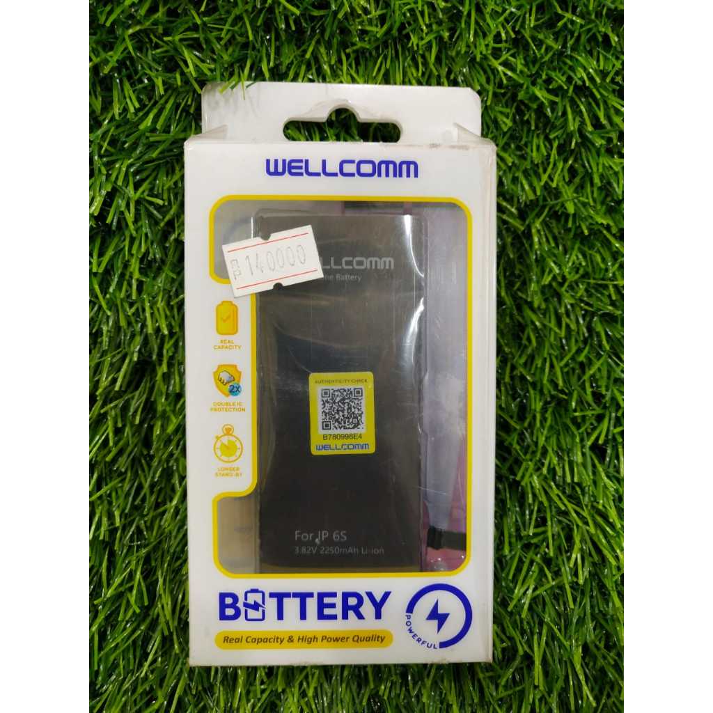 IPHONE 6S BATTERY WELLCOMM ORIGINAL DOUBLE IC