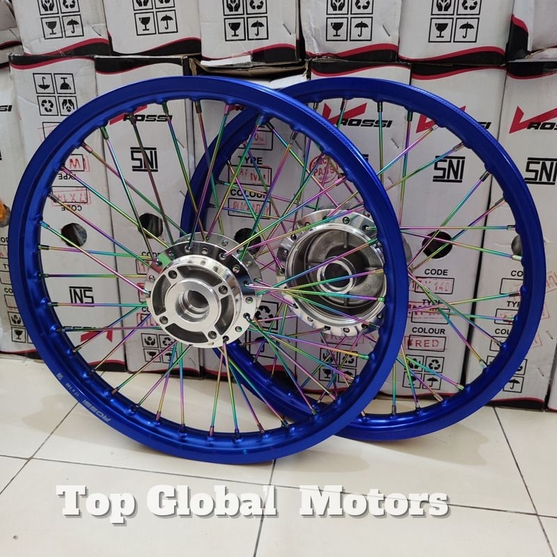 VELG HONDA KHARISMA REVO BLADE SEPASANG ROSSI ORIGINAL UK 140X140 RING 17