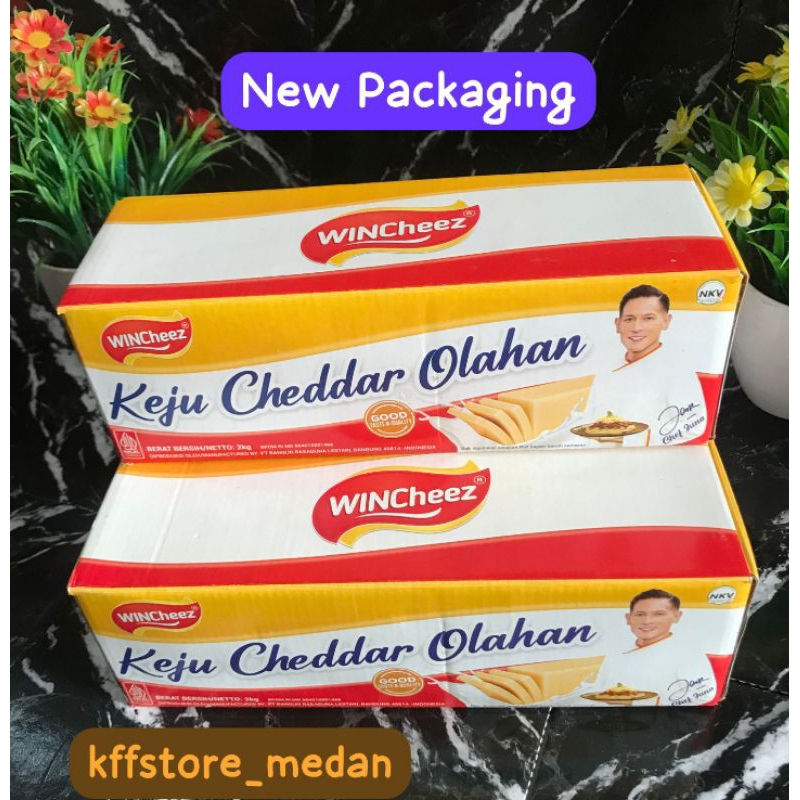 

Keju Cheddar Wincheez Regular 2kg