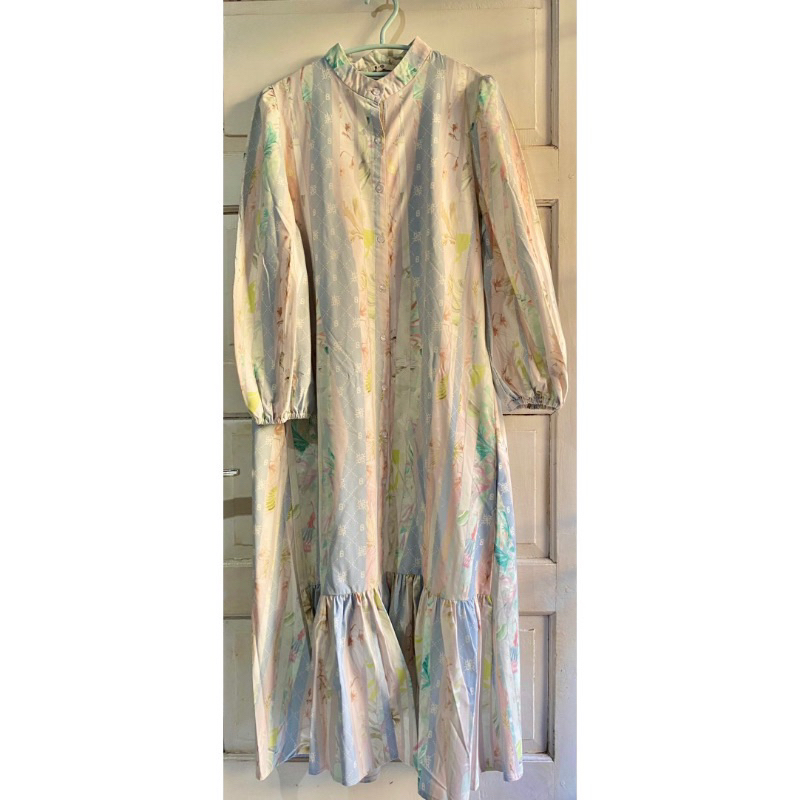 Midi dress florian shirt Buttonscarves x ria miranda Original