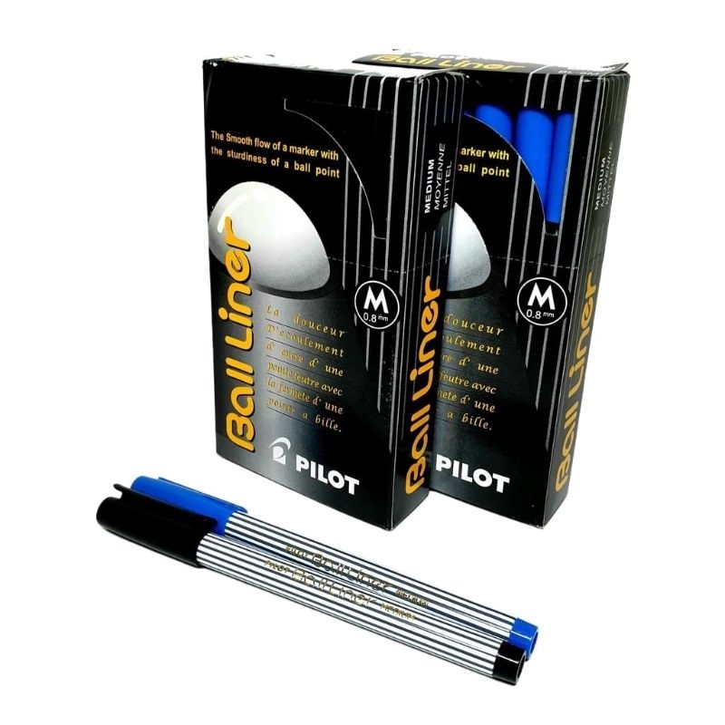 

(1Pcs) Bolpoint/Pulpen Pilot Ball Liner Medium 0,8mm