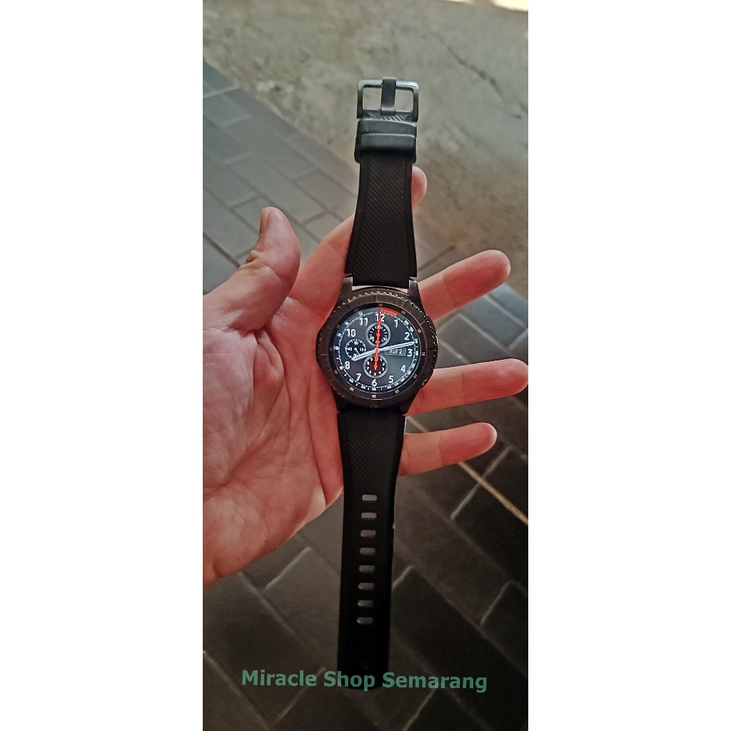 Samsung Gear S3 Frontier Second ORI Mulus