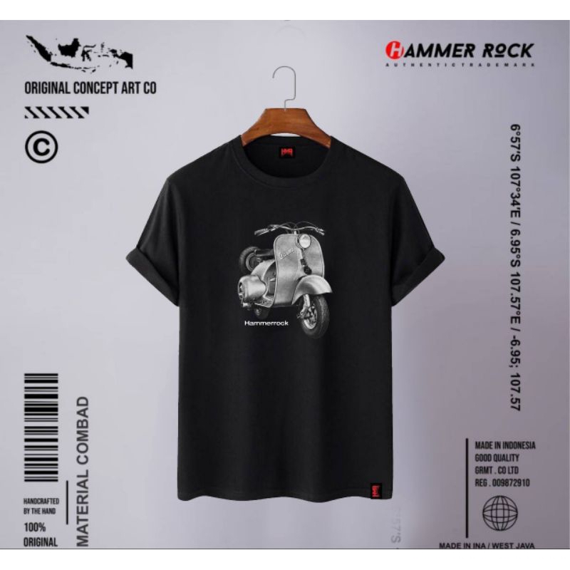 KAOS PRIA WANITA  HAMMER ROCK/ ORIGINAL