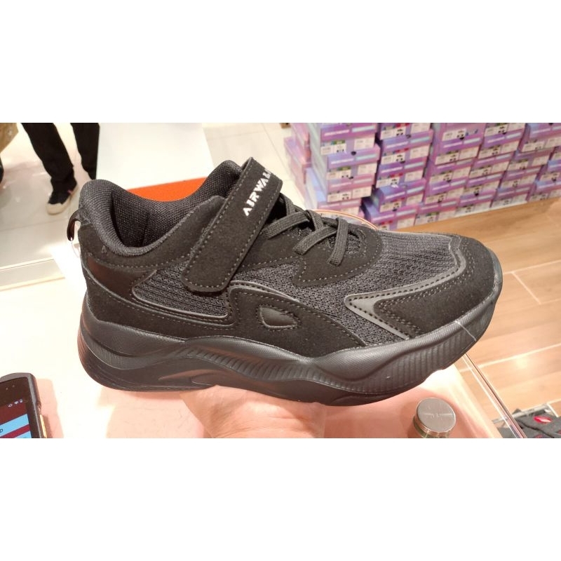 SEPATU ANAK SEKOLAH DIADORA/FULL BLACK UNISEX