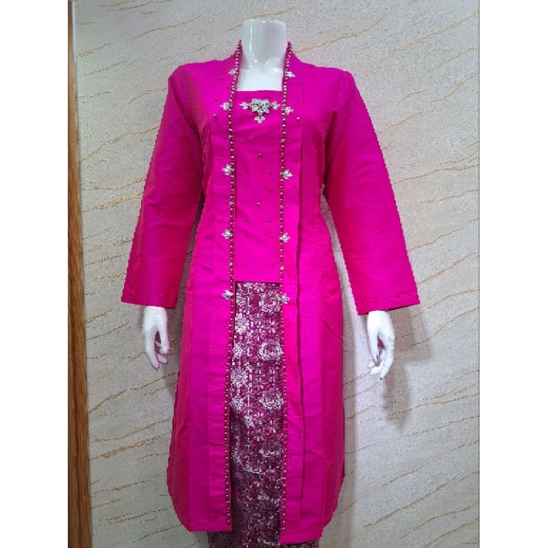 AR Taveta Kutubaru payet Tunik taveta kebaya tradisional