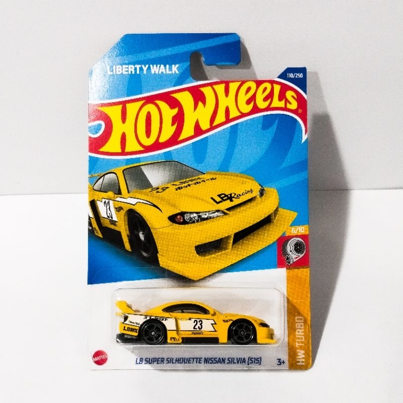 HOTWHEELS LB SUPER SILHOUETTE NISSAN SILVIA S15 KUNING