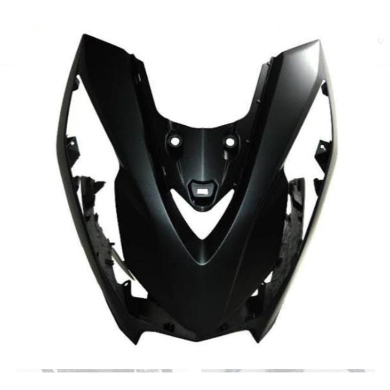 cover tameng depan beat deluxe hitam doff