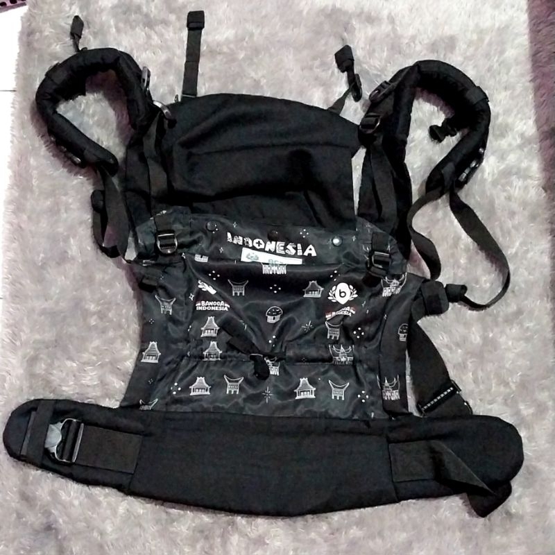 PRELOVED GENDONGAN SSC ACTIVA MARK 2 MOTIF RUMAH ADAT BY BAYIKU.ID