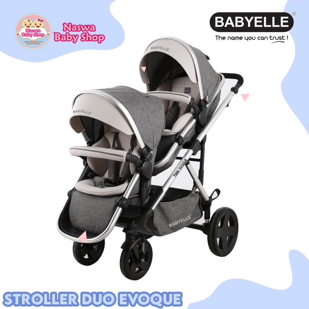 Babyelle Stroller Twin Duo Evoque Kereta Dorong Bayi