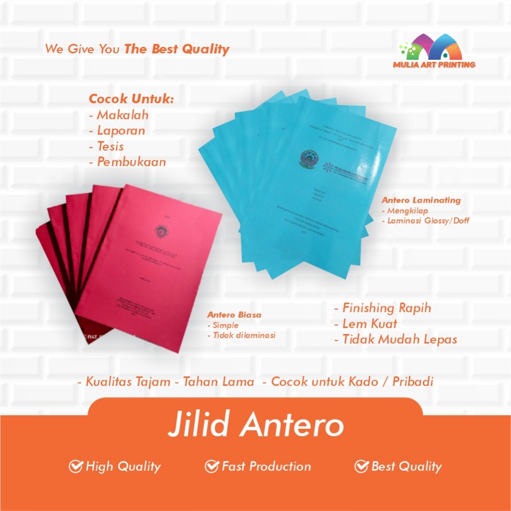 

JILID ANTERO/SOFT COVER 1 JAM SELESAI
