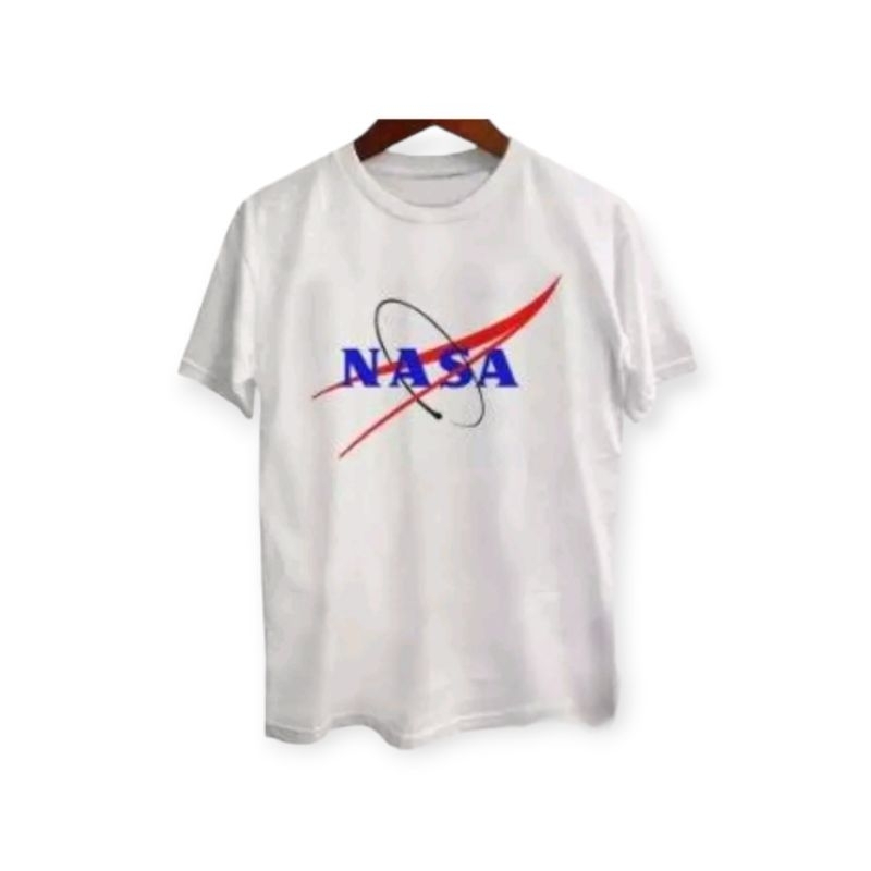 KAOS DISTRO PRIA WANITA KEREN NASA 009 Kaos Oblong putih nasa Big sade