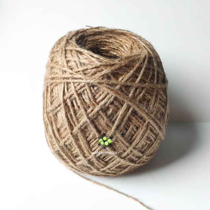 

2 Meter Tali Goni Tali Rami 2 Ply / Tali Dekorasi / Tali Souvenir / Tali Goni 2 Ply / Tali Aesthetic / Tali Cokelat