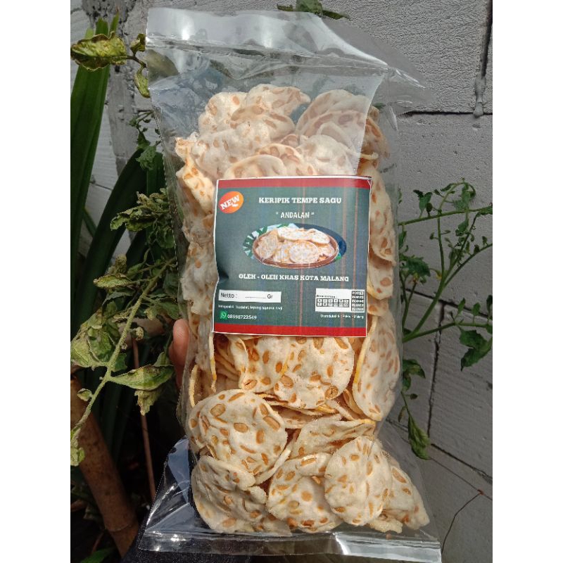 

keripik tempe sagu 350gr