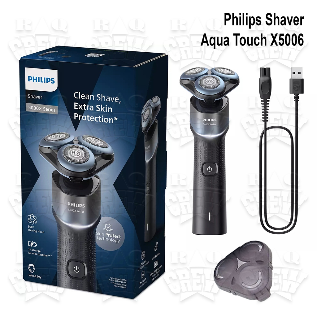 Philips Shaver Aqua Touch X5006 Pisau Razor Alat Cukur Kumis Elektrik