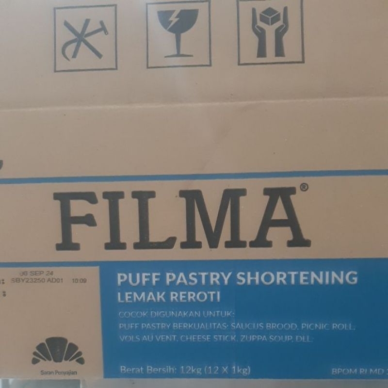 

Filma Korvet Korsvet puff pastry shortening 250g 500g