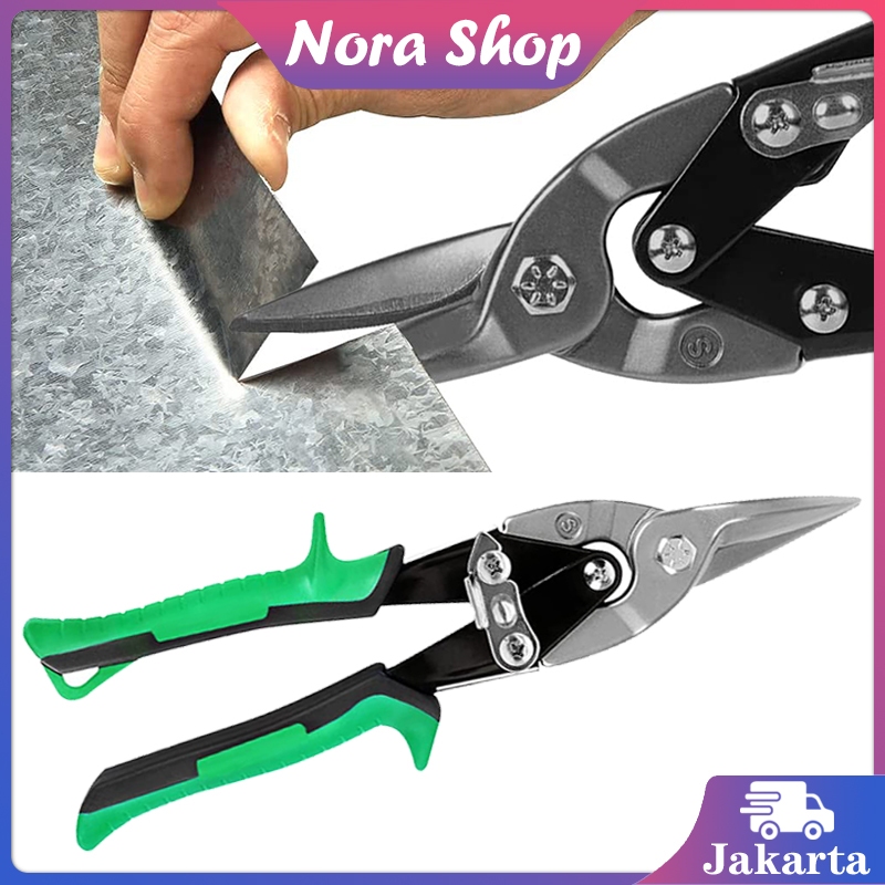 Aviation Snip Gunting Baja Ringan Gunting Seng Baja Ringan Gunting Seng Model Lurus Gunting Holo Baj