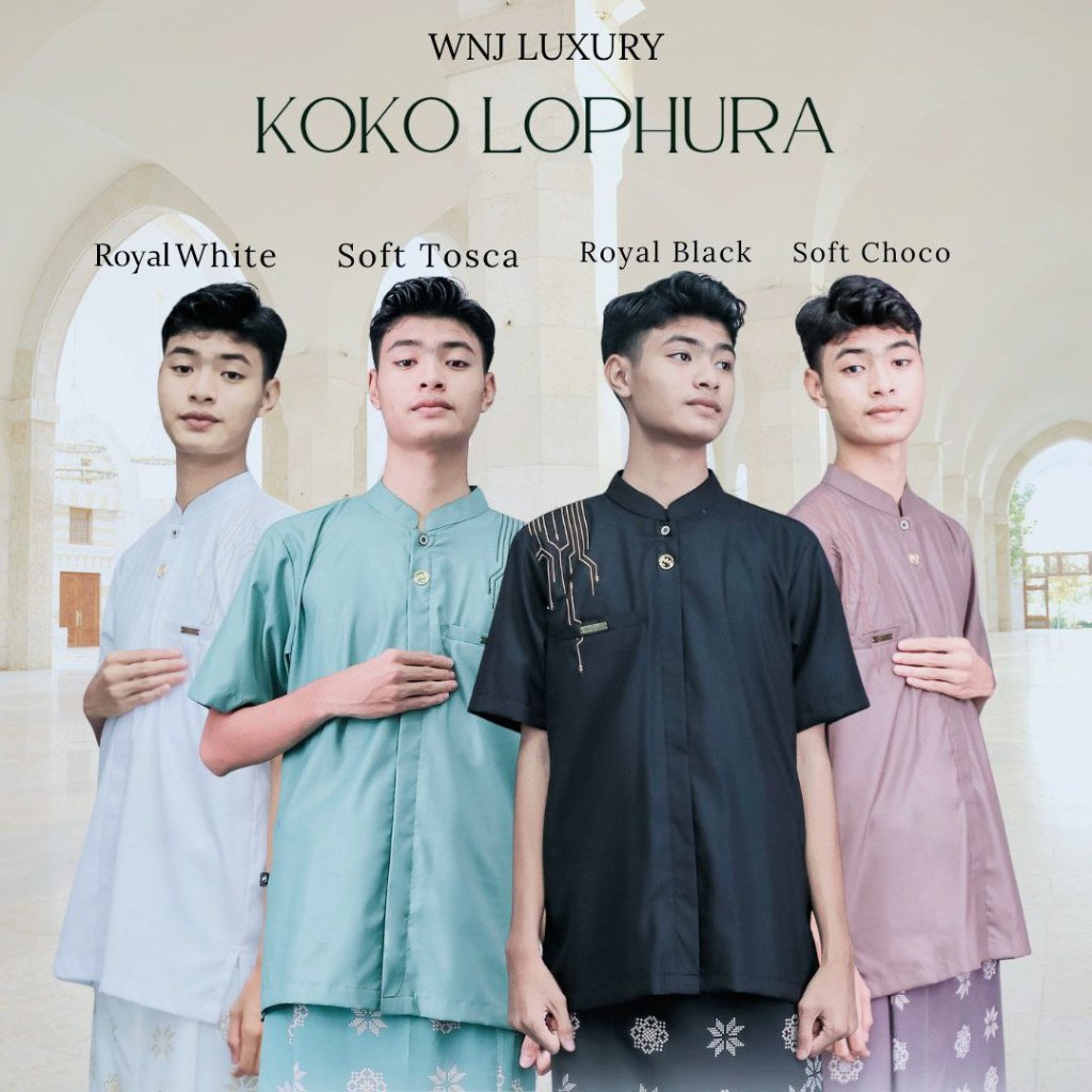 KOKO LOPHURA BORDIR ORIGINAL BY WANOJA II WNJ