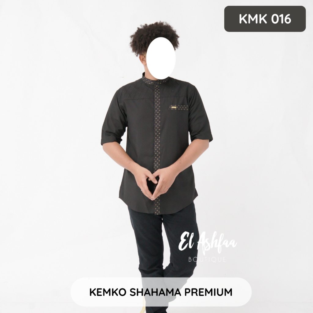 Kemko by Shahama | Kemeja Koko Shahama KMK-016 - El Ashfaa Boutique