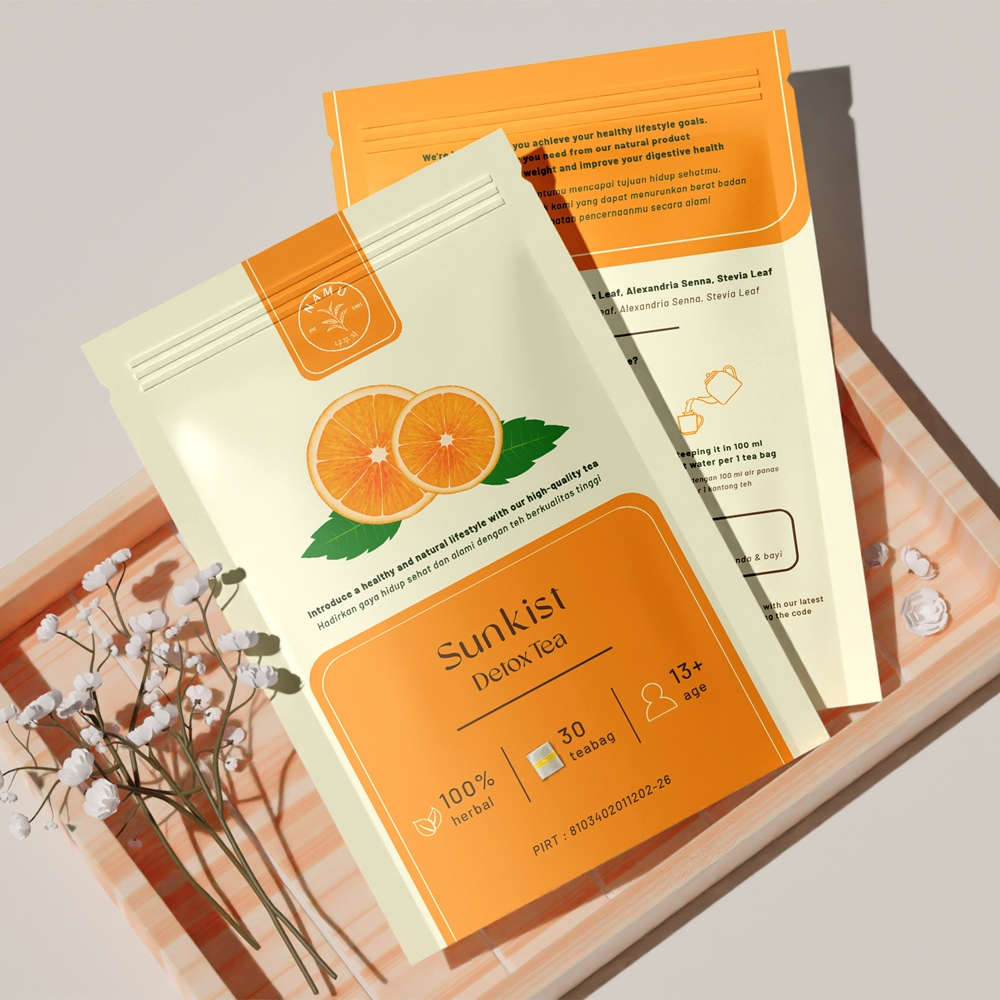 

Namu Detox Tea - Teh Jeruk Isi 30