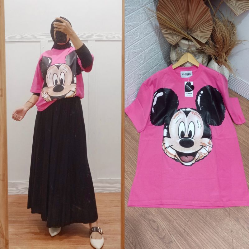 kaos oversize mickey
