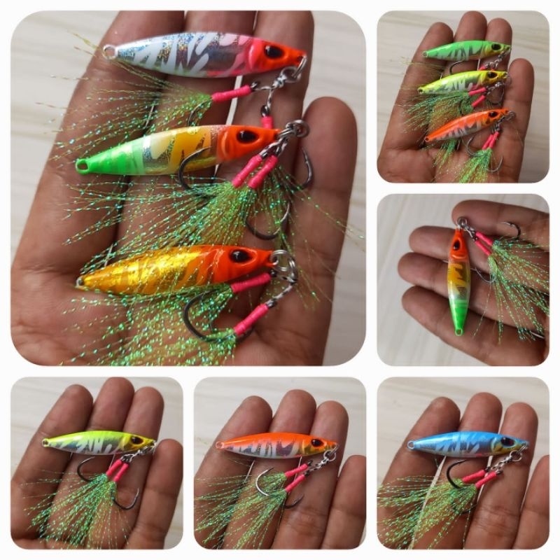 metal jig micro jig 10gr 10gram 10 gr 10 gram koika