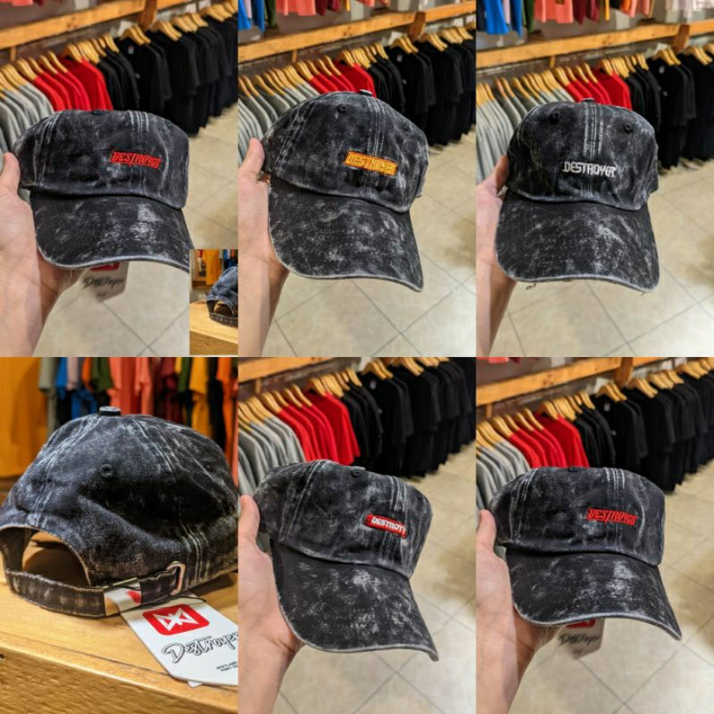 TOPI WASHING DESTROYER MODEL TERBARU ORIGINAL DISTRO - TOPI PRIA DESTROYER MODEL TERBARU DISTRO