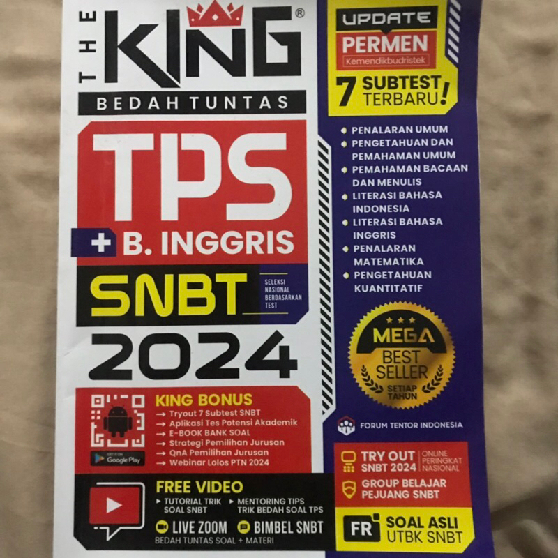 Buku THE KING SNBT 2024