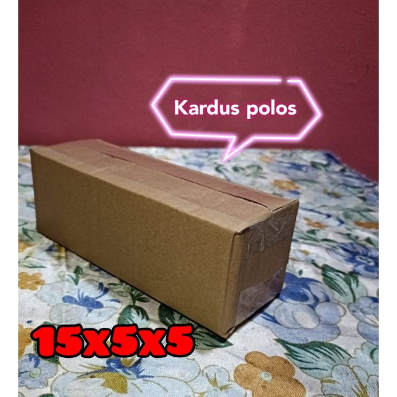 

kardus polos 15x5x5 kardus kecil kardus packing