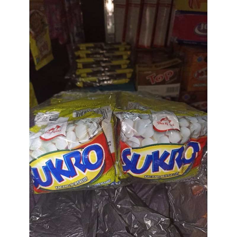 Sukro isi 10 renceng /Garuda dua kelinci / kacang atom oven