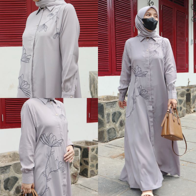 Gamis Bordir Zahra | Zahra dress