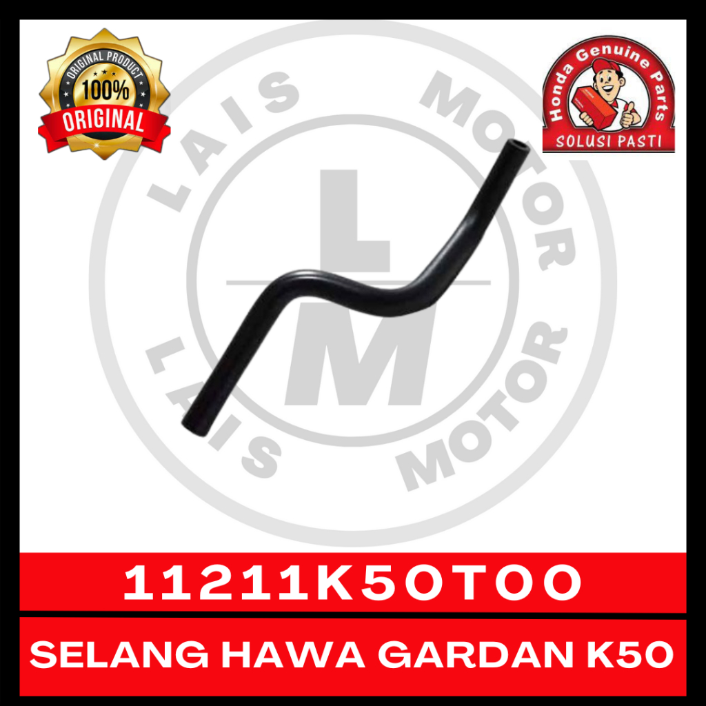 Selang Hawa Gardan K50 Beat ESP. Scoopy ESP 11211K50T00 ORI AHM