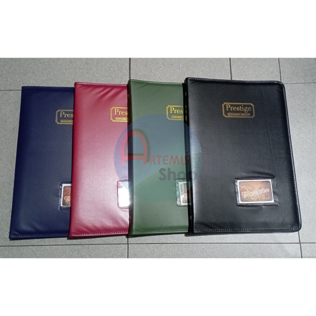 

Map Document Keeper Resleting Folio / F4 PRESTIGE Kulit