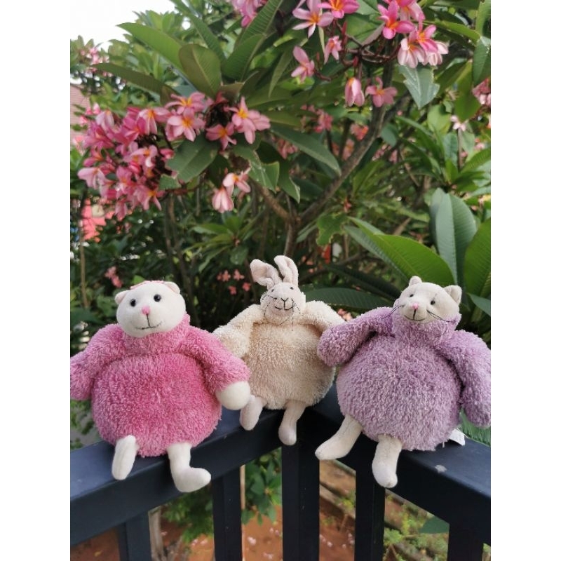 Boneka Vintage Jellycat Poloneck Peeker Collections