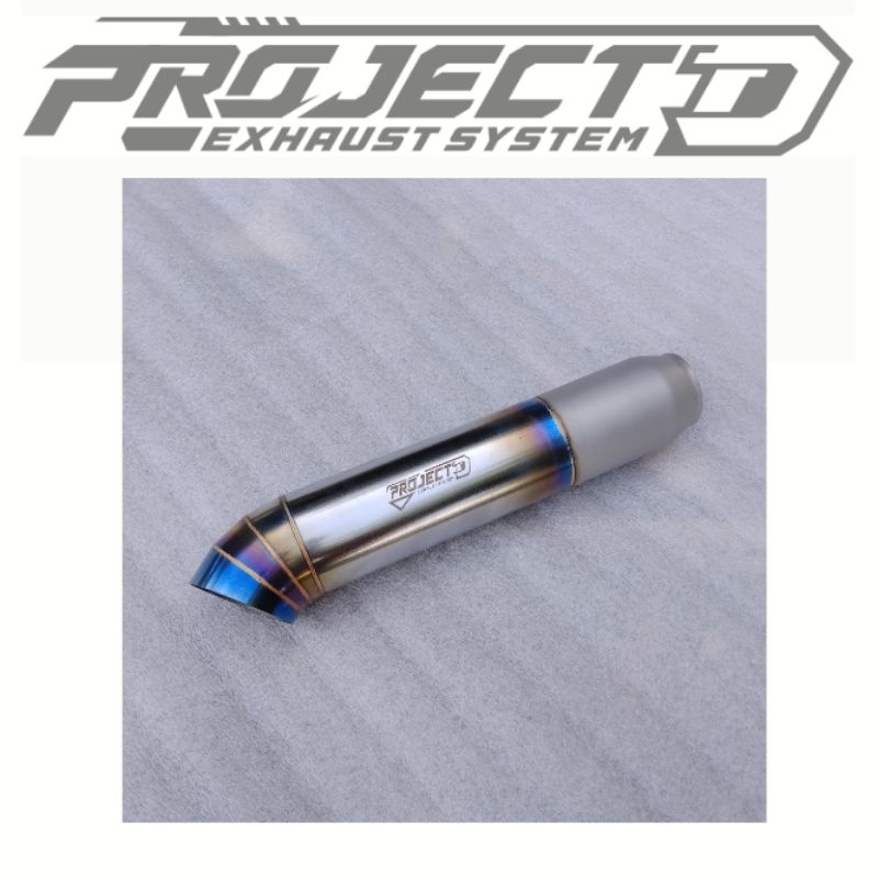 tailpipe mobil diesel Project.D (replika JTC titanium, HKS, JS racing)