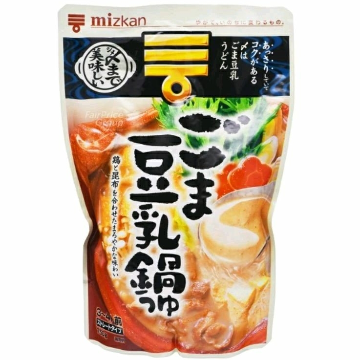 

MIZKAN Goma Tonyu / Sesame Soy Milk Soup Base 750ml