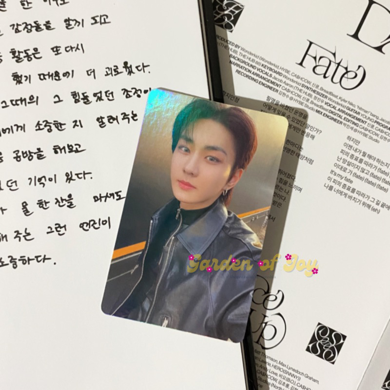 [Ready] Enhypen Jungwon Showcase live engene ver enver dark blood photocard pc