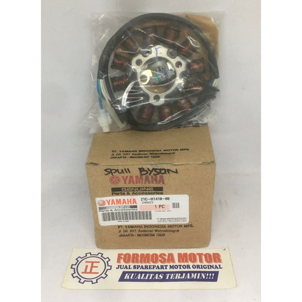 SPULL STATOR ASSY  BYSON YAMAHA ORIGINAL 21C-H1410-00