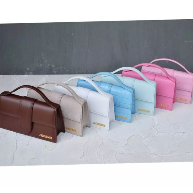 tas branded jacquemus le grand bambino bag