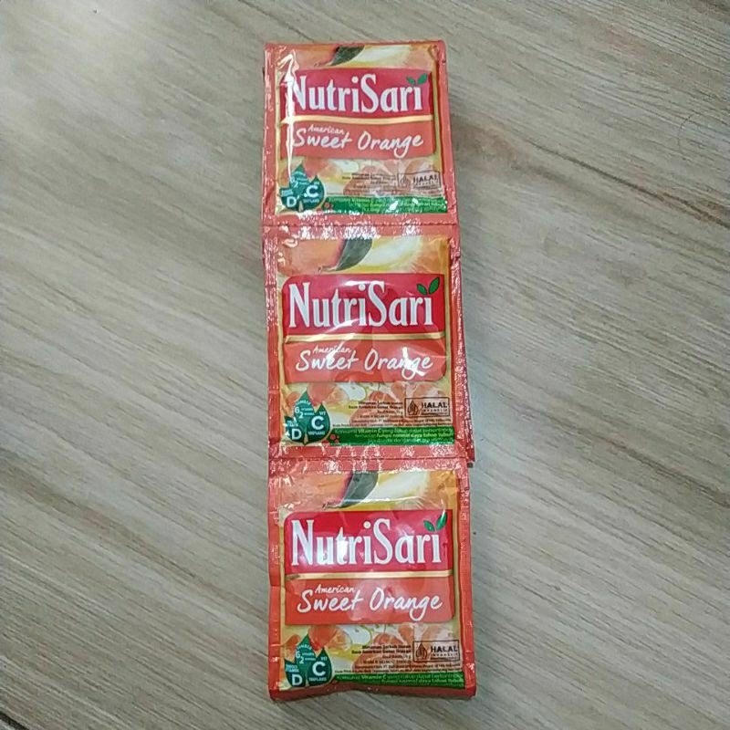 

Nutrisari sweet orange 10 sachet 2 renteng