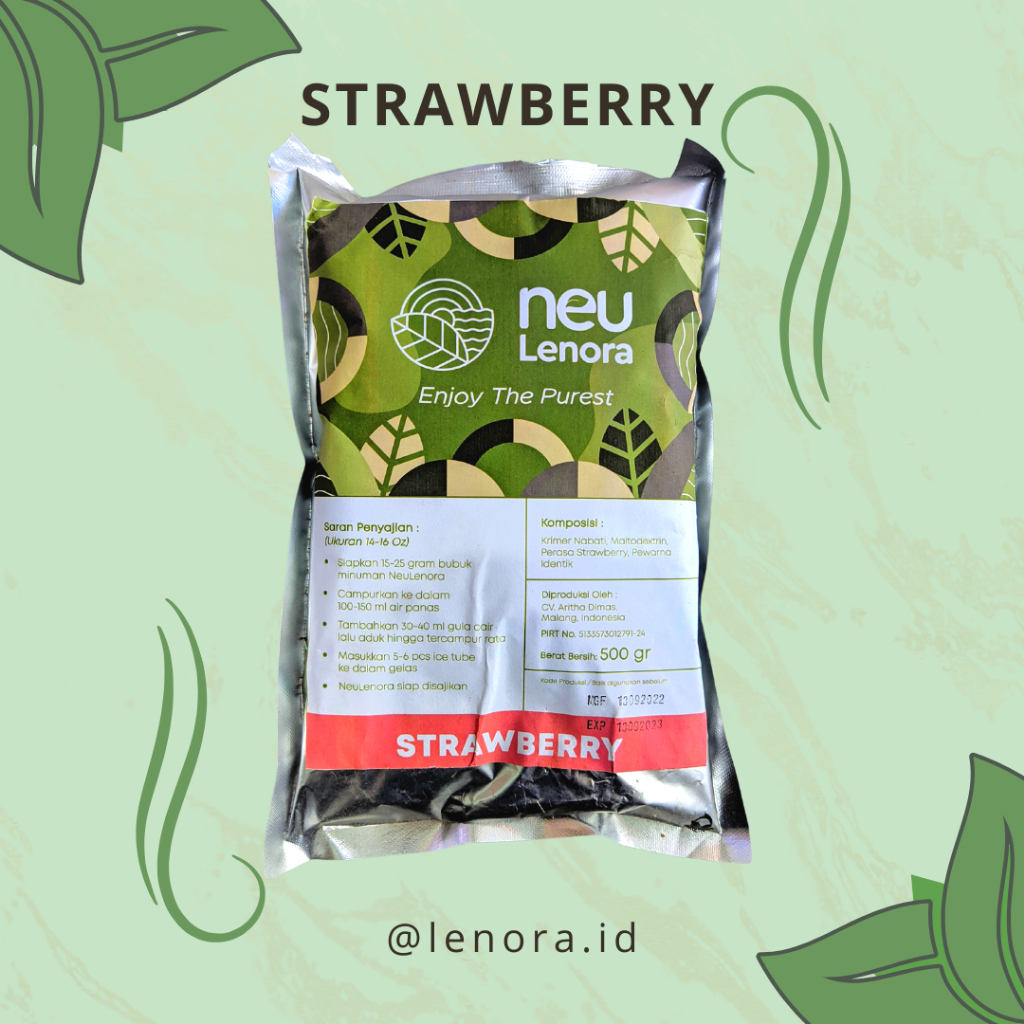 

Neu Lenora Plain Strawberry 500gr