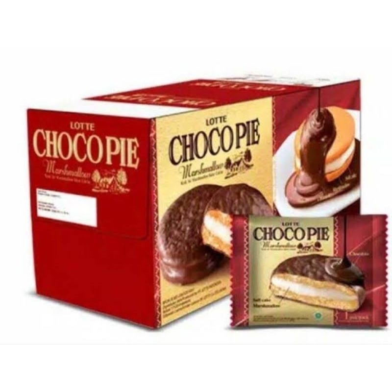 

Nycyta Home Chocopie Marshmallow (1 Box Isi 12 Pcs)