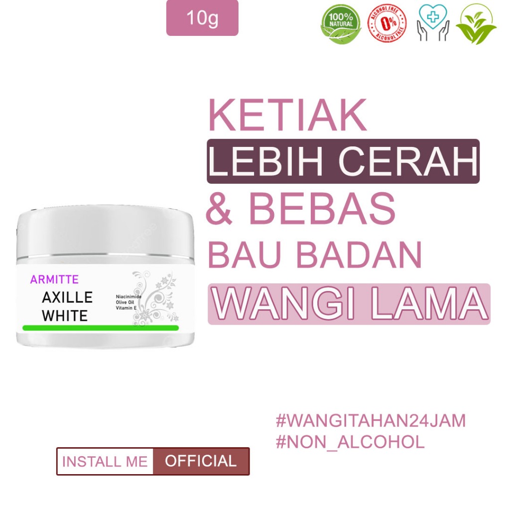 Pemutih Ketiak Bpom Cream Ketiak Pencerah Ketiak Krim Pemutih Ketiak Thailand Underarm Cream Pemutih